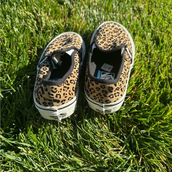 Girls size 5 Cheetah cushionaire VANS - Picture 5 of 9